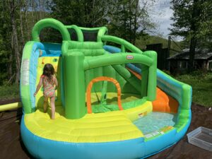 Little Tikes 2-in-1 Wet ‘n Dry Waterslide and Bounce House
