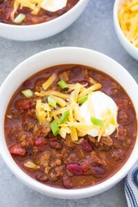 Crockpot Freezer Chili