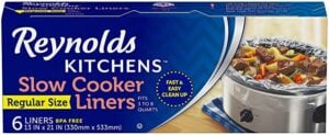 Slow cooker liners