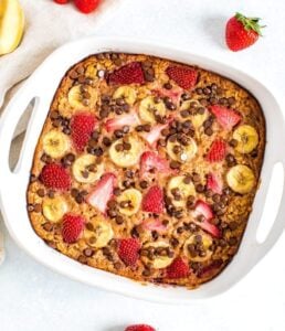 Freezer Breakfast Oatmeal Bake