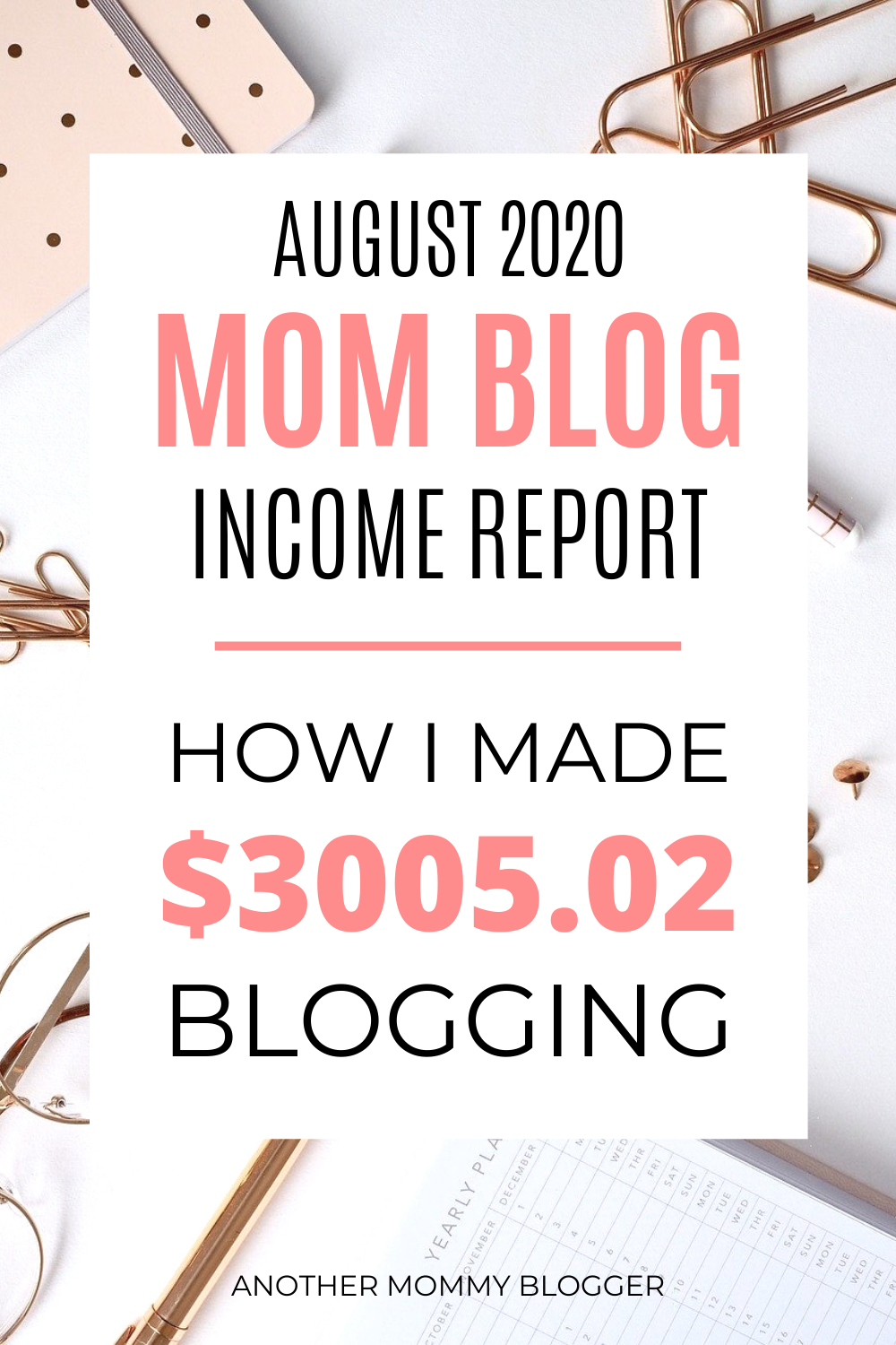 Another Mommy Blogger Blog Income And Traffic Report August 2020