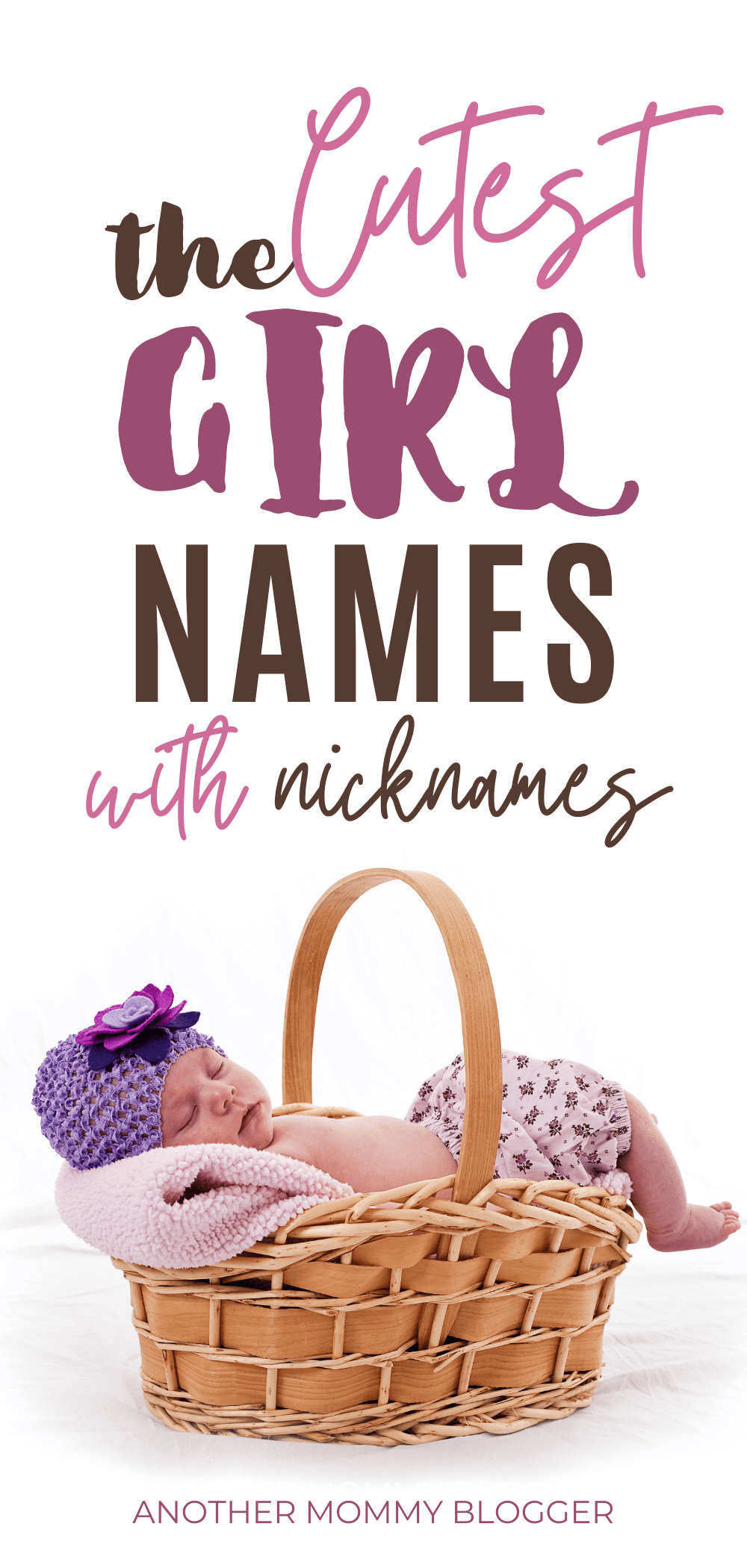 Here are the most cute girl names with nicknames. This baby girl names list has a mix of modern unique names and classic vintage girl names with cute nicknames.