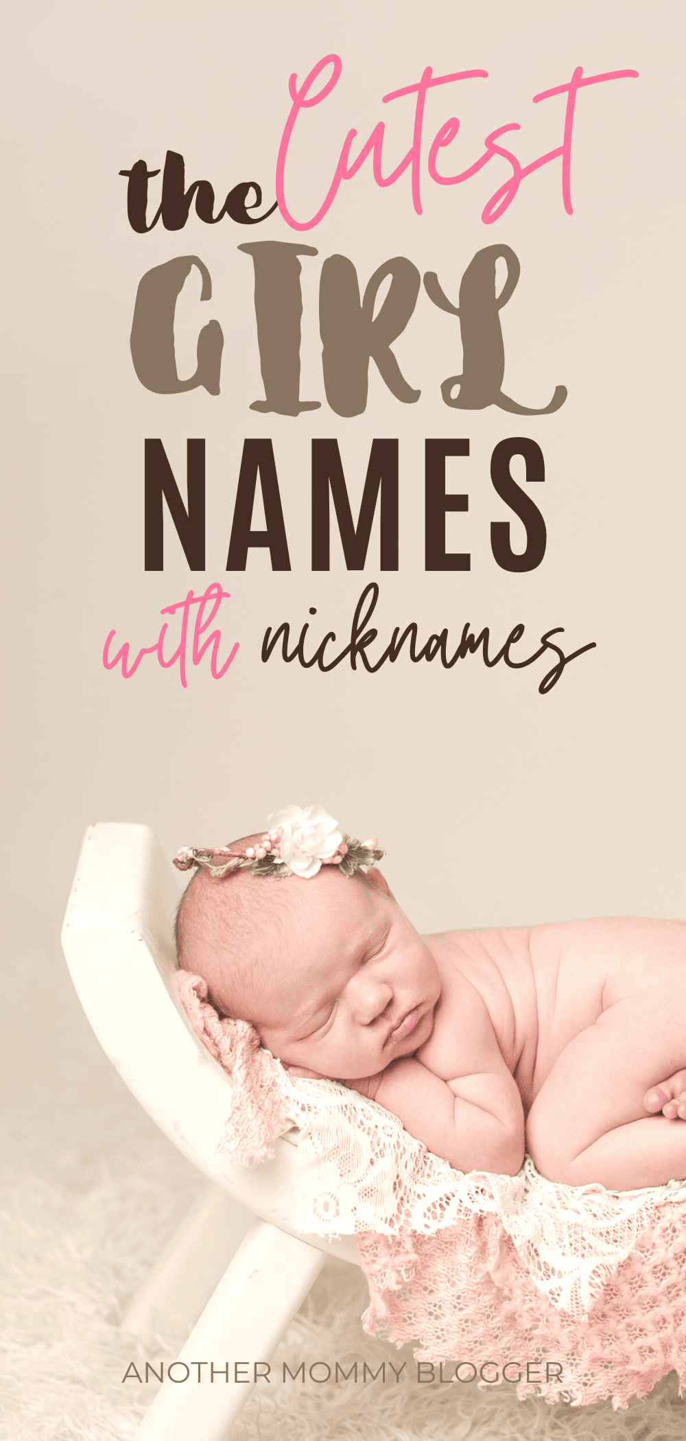 This is a list of unique girl names with nicknames. This baby girl names list also has more vintage classic girl names with nicknames that are super cute too. Some of these pretty girl names are long girl names with nicknames.
