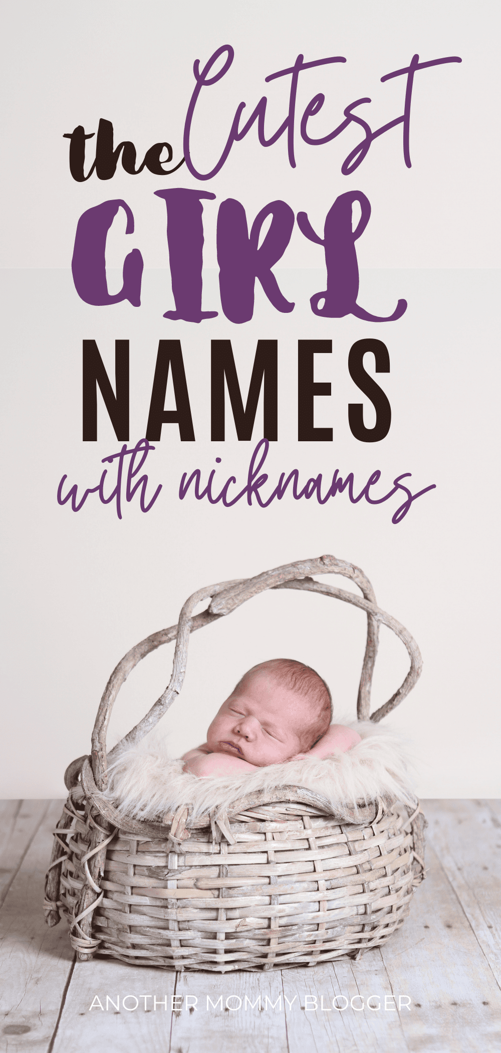 These beautiful girl names with nicknames are super cute for your new baby girl. This girls names list has a mix of vintage names and uncommon names for girls.
