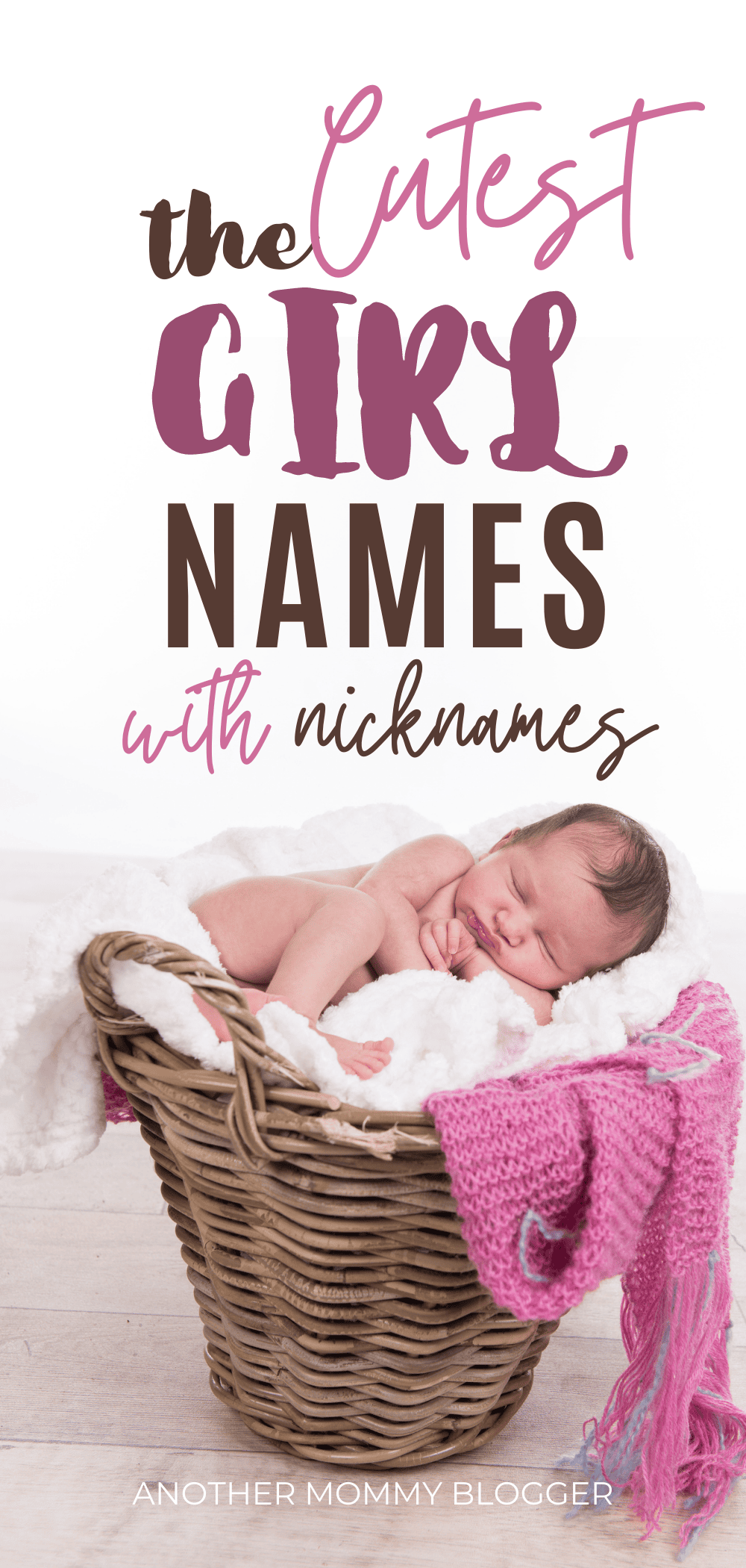 This is a list of unique girl names with nicknames. This list also has some vintage girl names with cute nicknames. Some of these names for girls are long girl names with nicknames. If you like uncommon names, vintage names, or even unusual names for girls that have cute nicknames to match then you need this list.