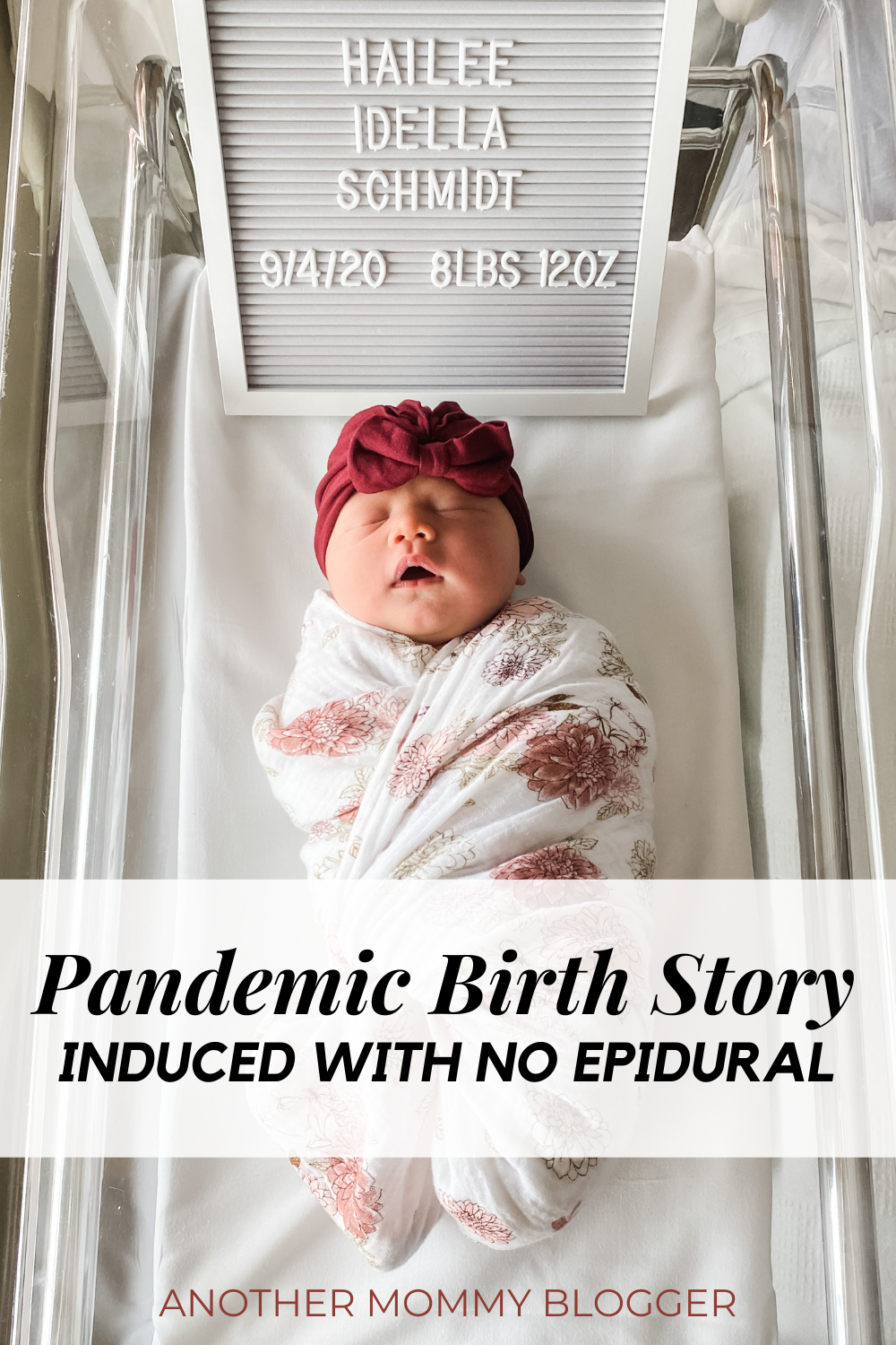 This is my pandemic birth story. An induction with no epidural. #birthstories #pandemicbirth #noepidural