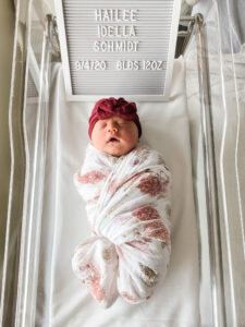 Newborn Swaddle And Hat Sets For Girls