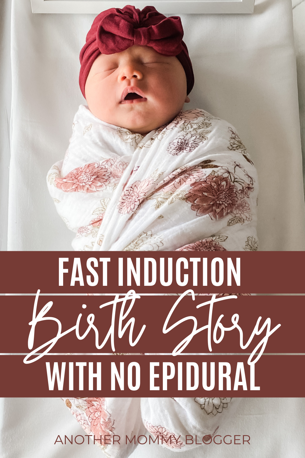 This is the story of my second birth. I was induced and gave birth without an epidural.