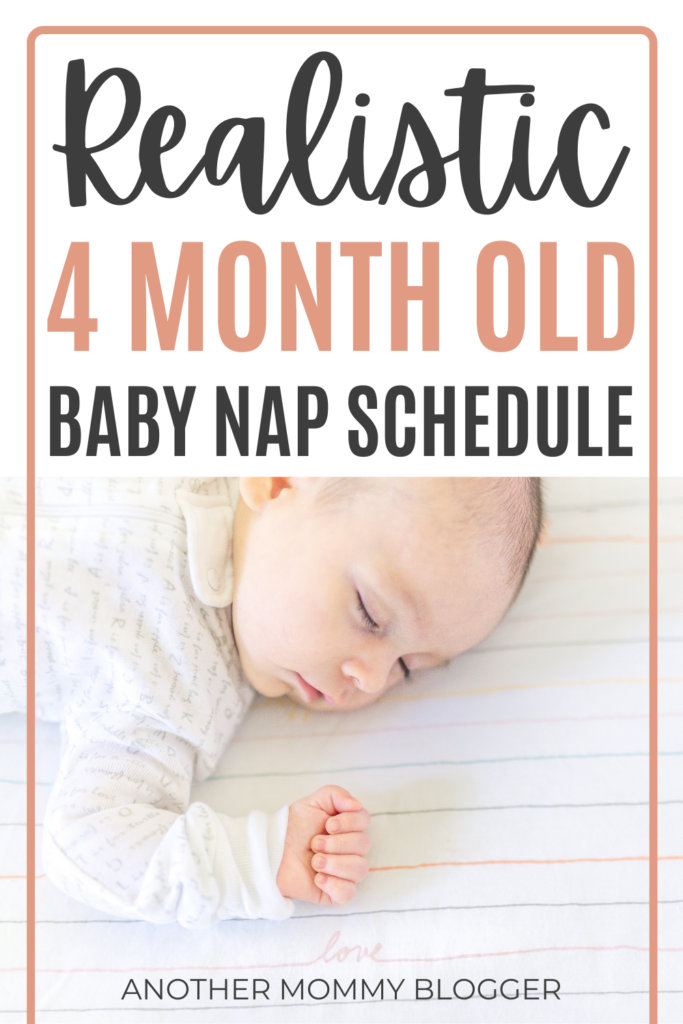 4 Month Old Baby Nap Schedule - Another Mommy Blogger
