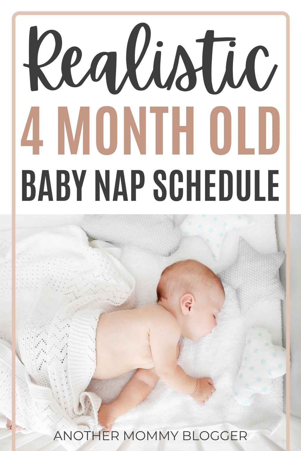 Wondering how many naps a four month old needs? Or how long should a for month old be awake? This is my baby’s nap schedule for three days to show you. #babynapschedule #babytips