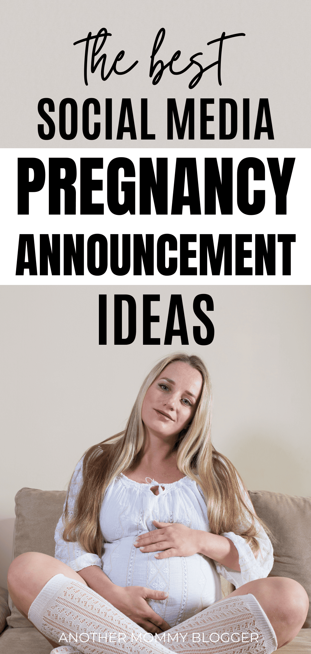 Surprise pregnancy announcement photos for Instagram and Facebook are a creative and fun was to announce pregnancy to family and friends. Check out these baby announcing ideas here.