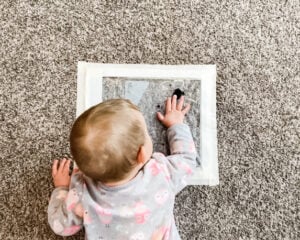 Tummy time sensory bag