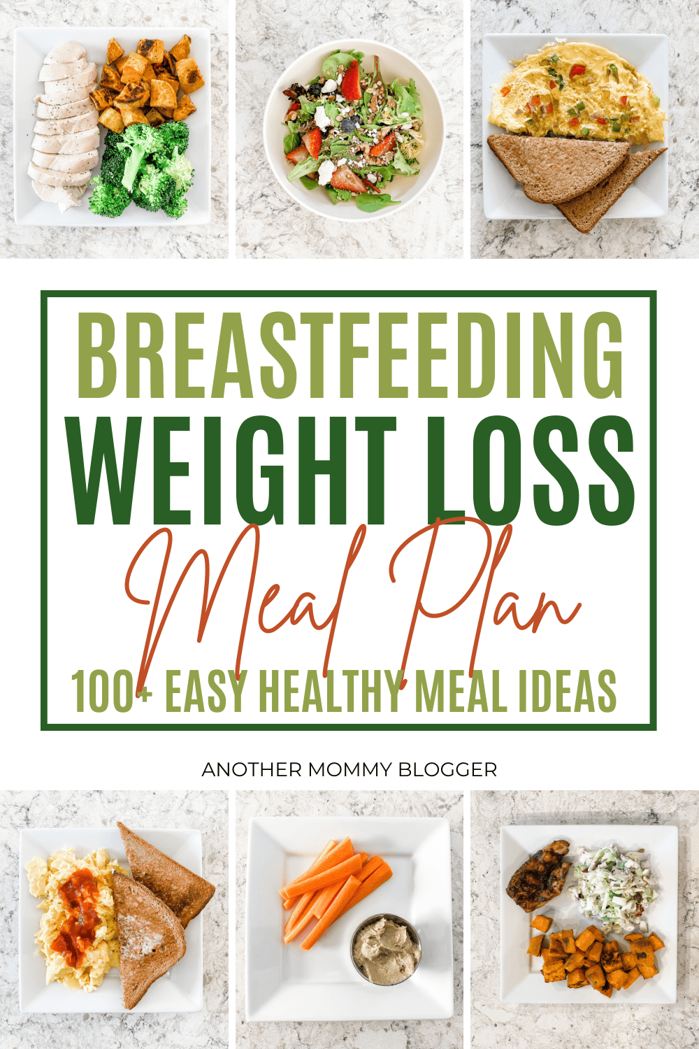 You can lose weight while breastfeeding with this breastfeeding diet meal plan. Lose weight without exercise postpartum.