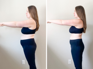 Breastfeeding weight loss before and after