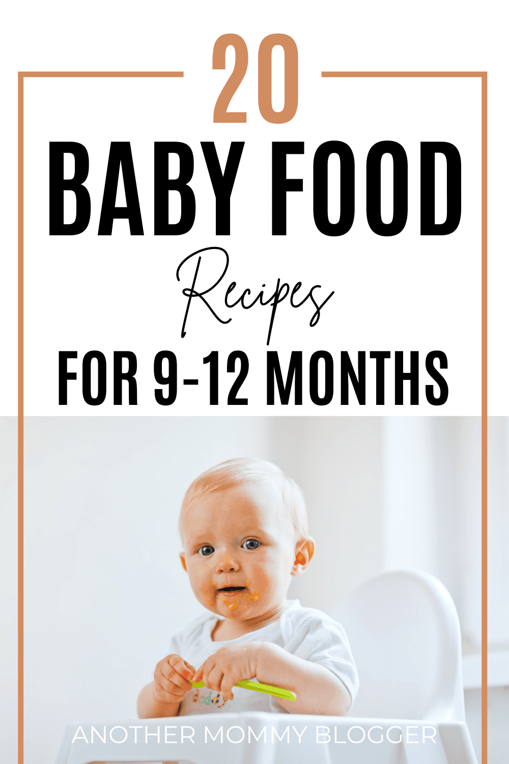This is easy healthy homemade baby food for 9-12 month. Make these baby food recipes!
