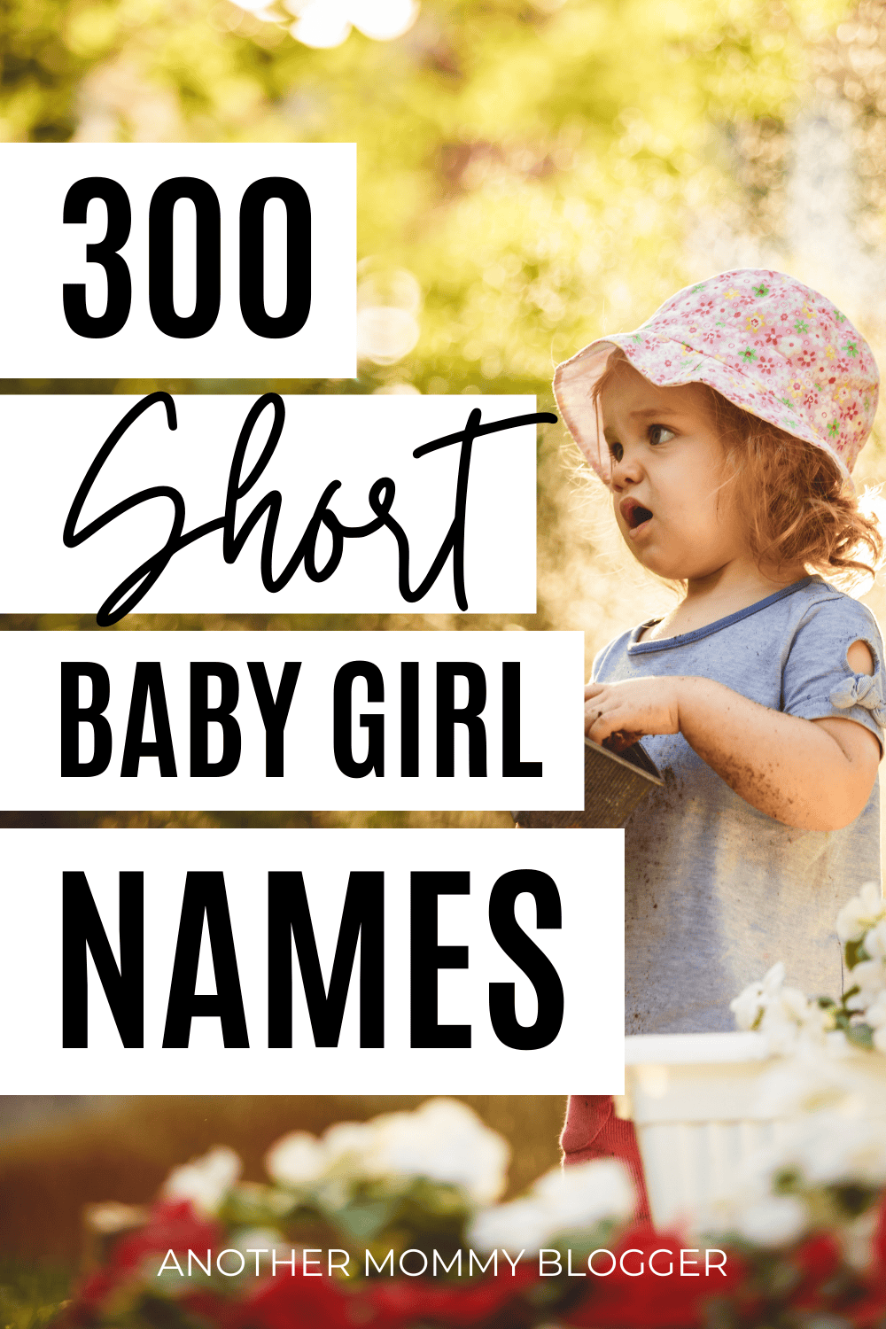 These cute 3 letter girl names and 4 letter names for girls are simple and pretty. Do you like one syllable baby names? You need to see this baby girl names list.