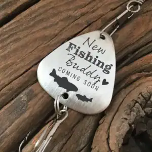 Fishing Baby Announcement to husband