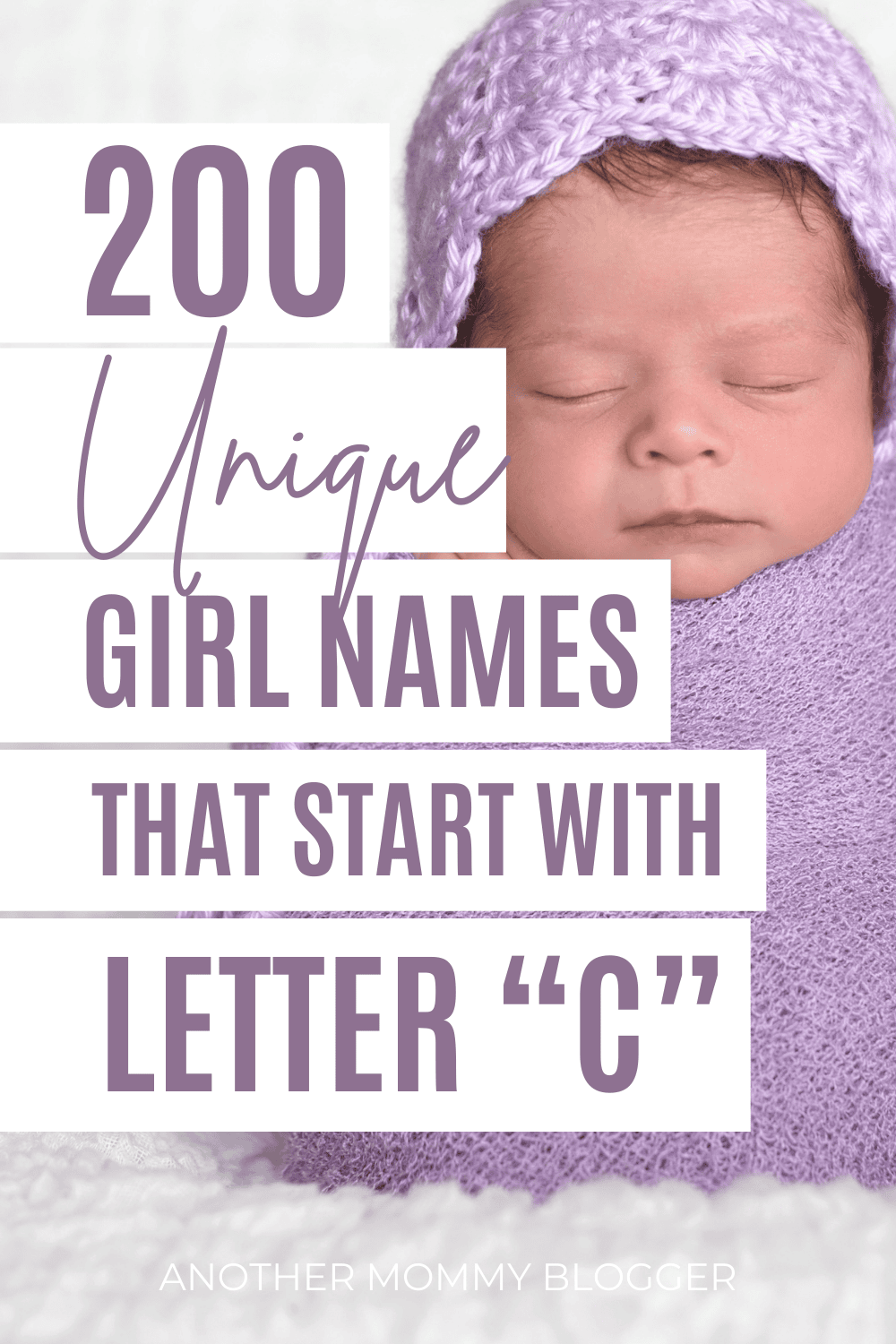 Need ideas for unique girl names that start with letter C? This list has uncommon letter C girl names with meaning. You’ll find short girl names and long girl names that start with C on this baby names list for girls.