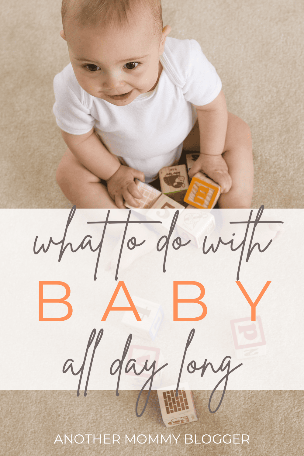 Need ideas for what to do with baby all day? Here are the best fun educational activities for 1 year old babies. 