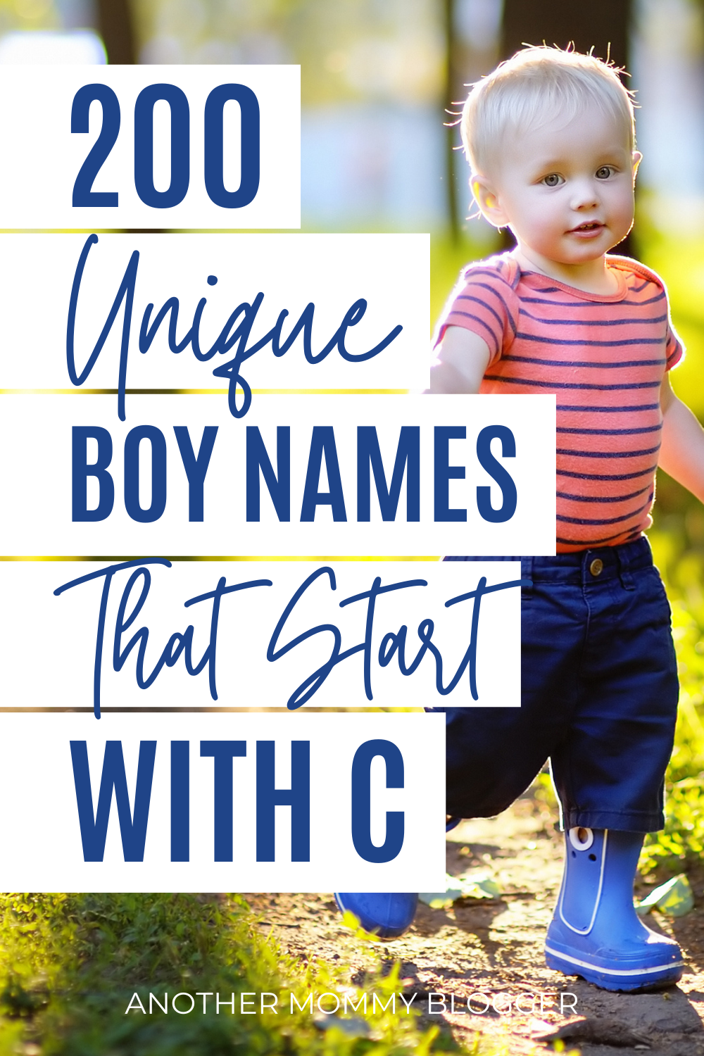 200 Baby Boy Names That Start With C - Another Mommy Blogger