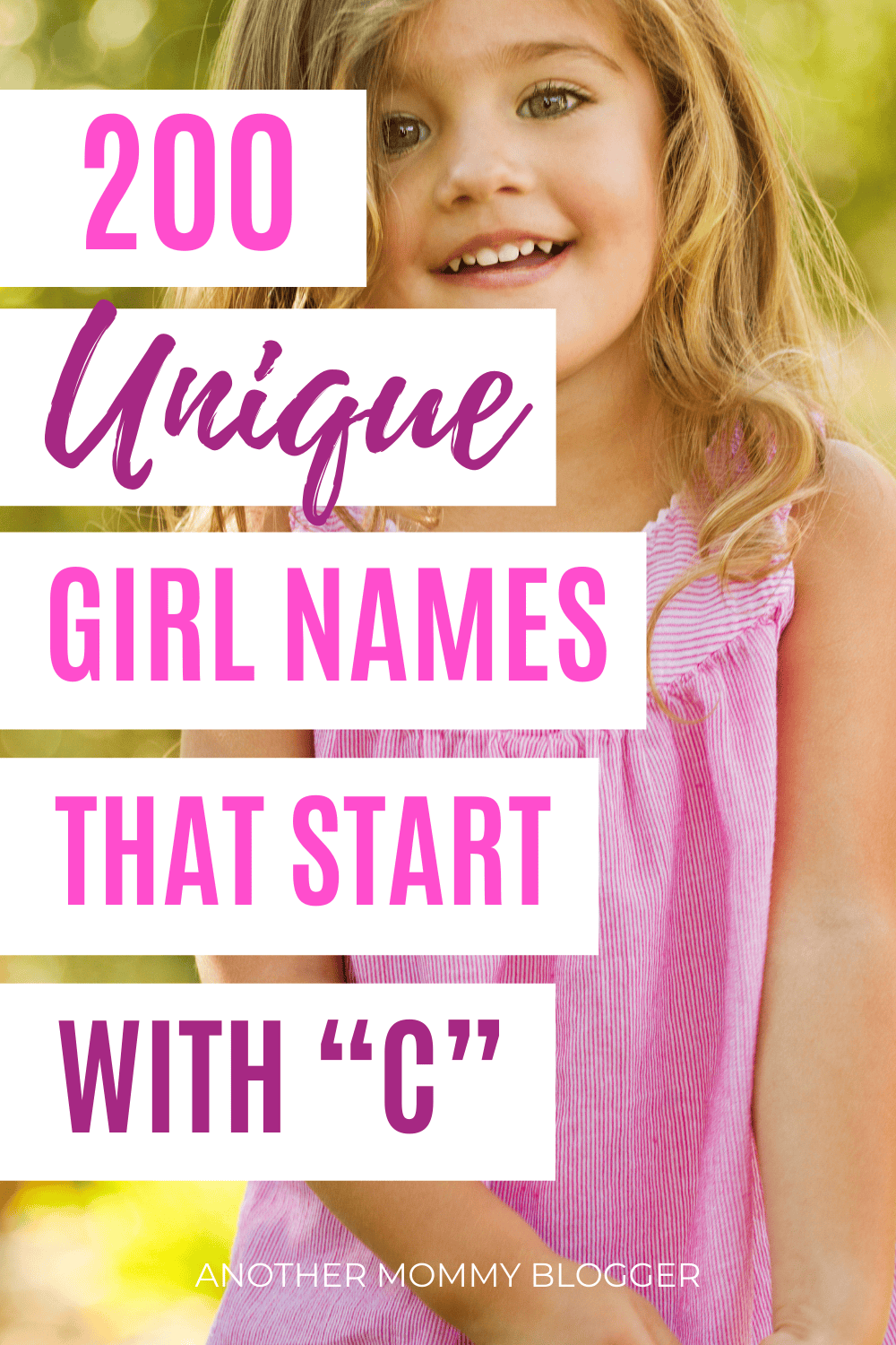Letter C girl names are beautiful and unique. This baby girl names list with meaning are perfect for your new baby girl.