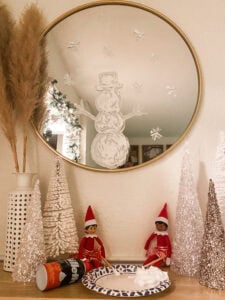 Elf on the shelf shaving cream