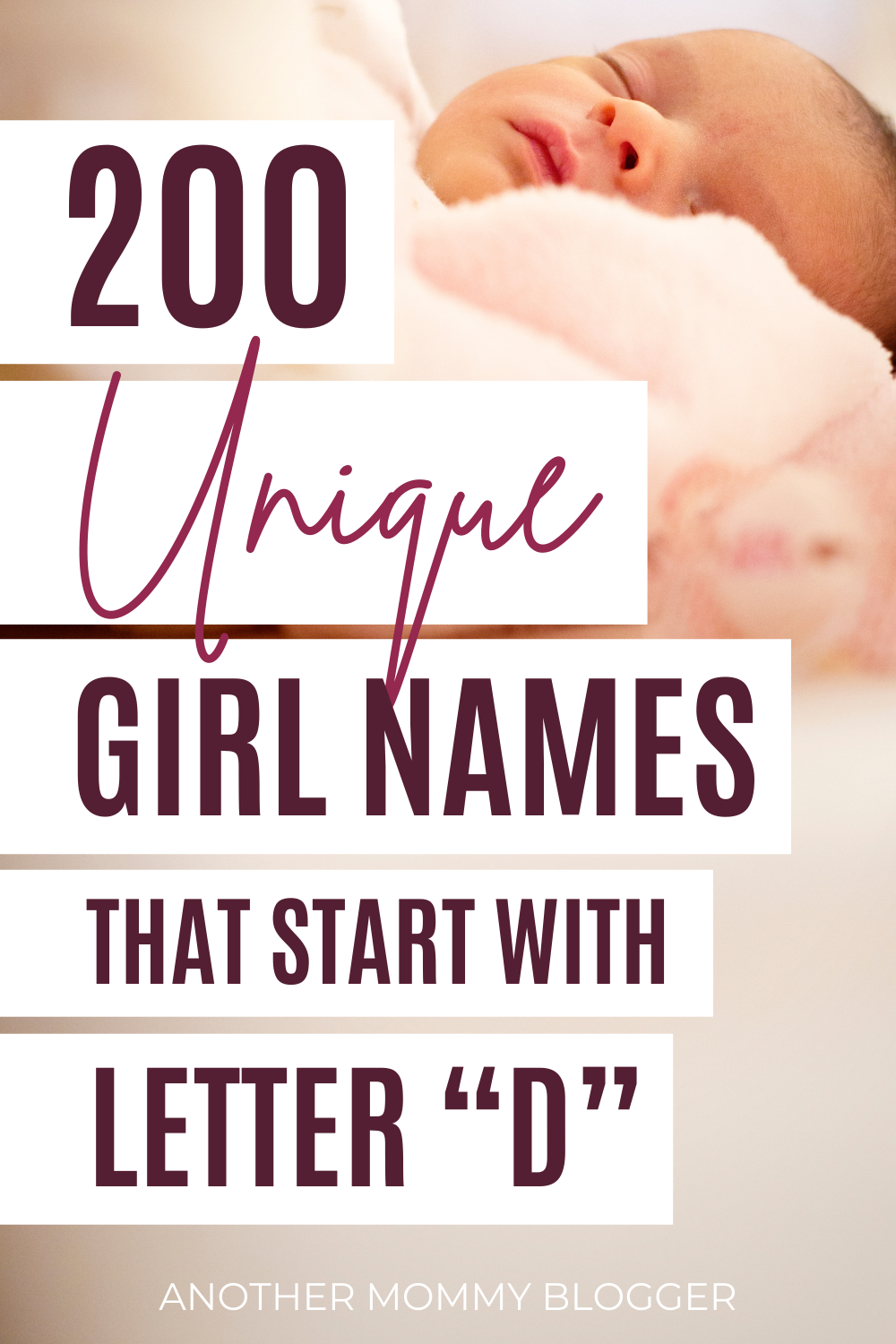 These baby girl names start with D and they’re so cute and unique. This is a list of girl names that start with letter D and their meanings.
