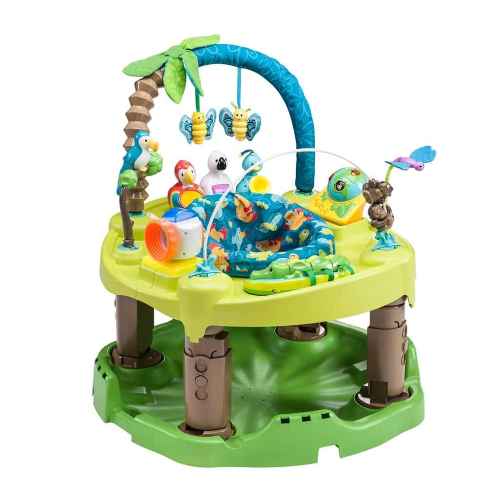Evenflo exersaucer triple fun active learning center: Best all in one baby jumper