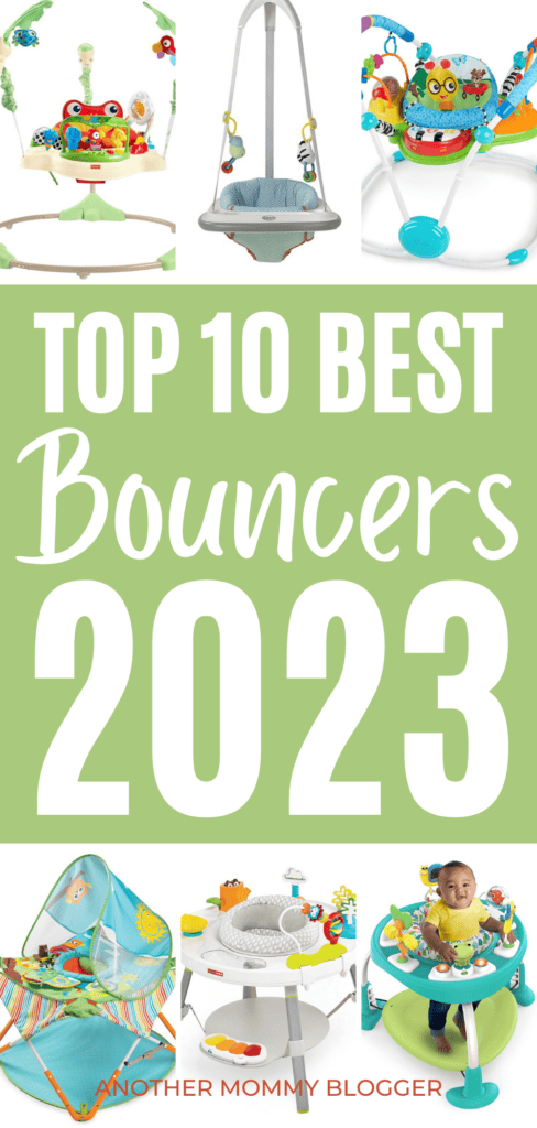 These are the best bouncers for babies. This post covers when baby can use a jumper and if baby jumpers are safe.