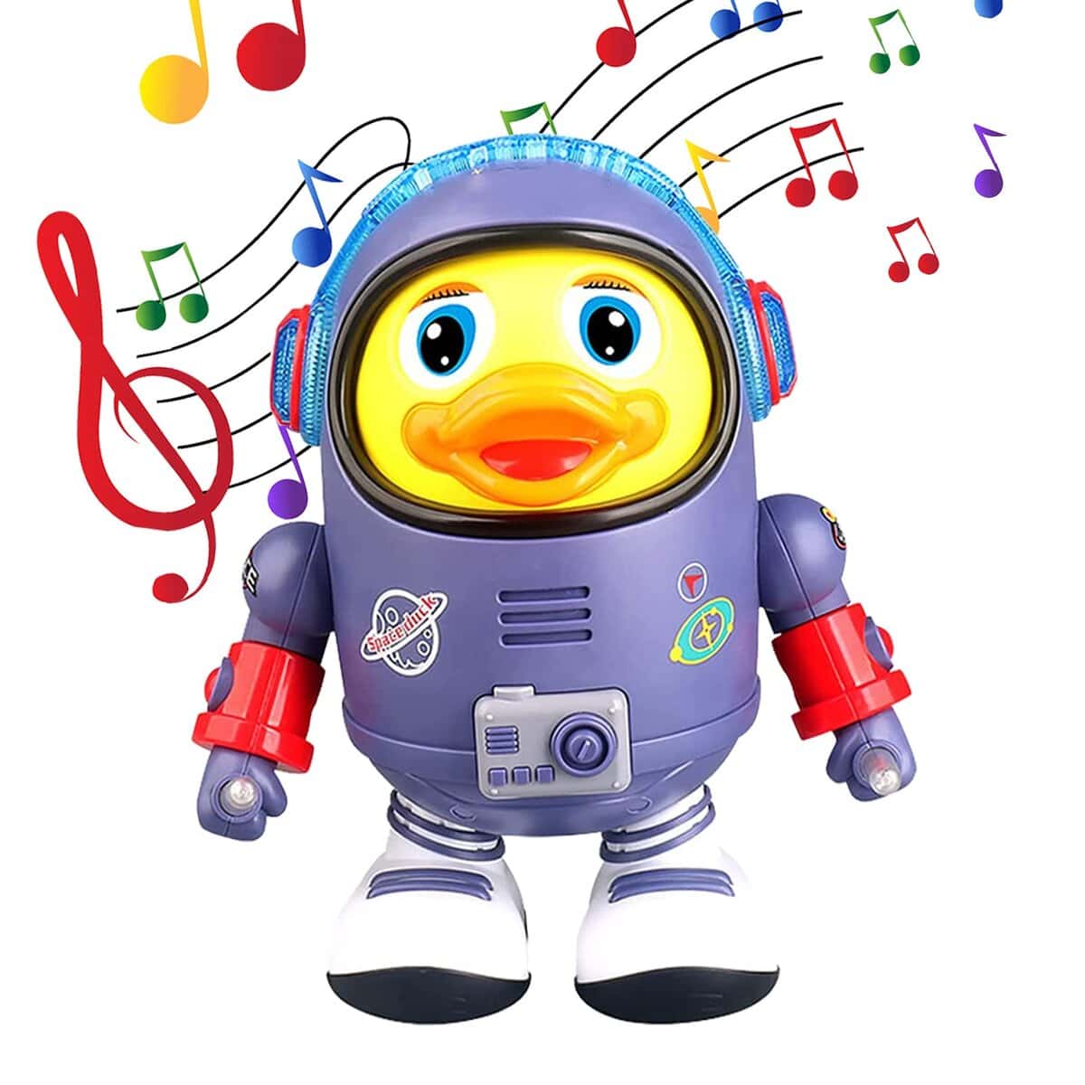 SANAIF Space Duck Dancing Musical Toy