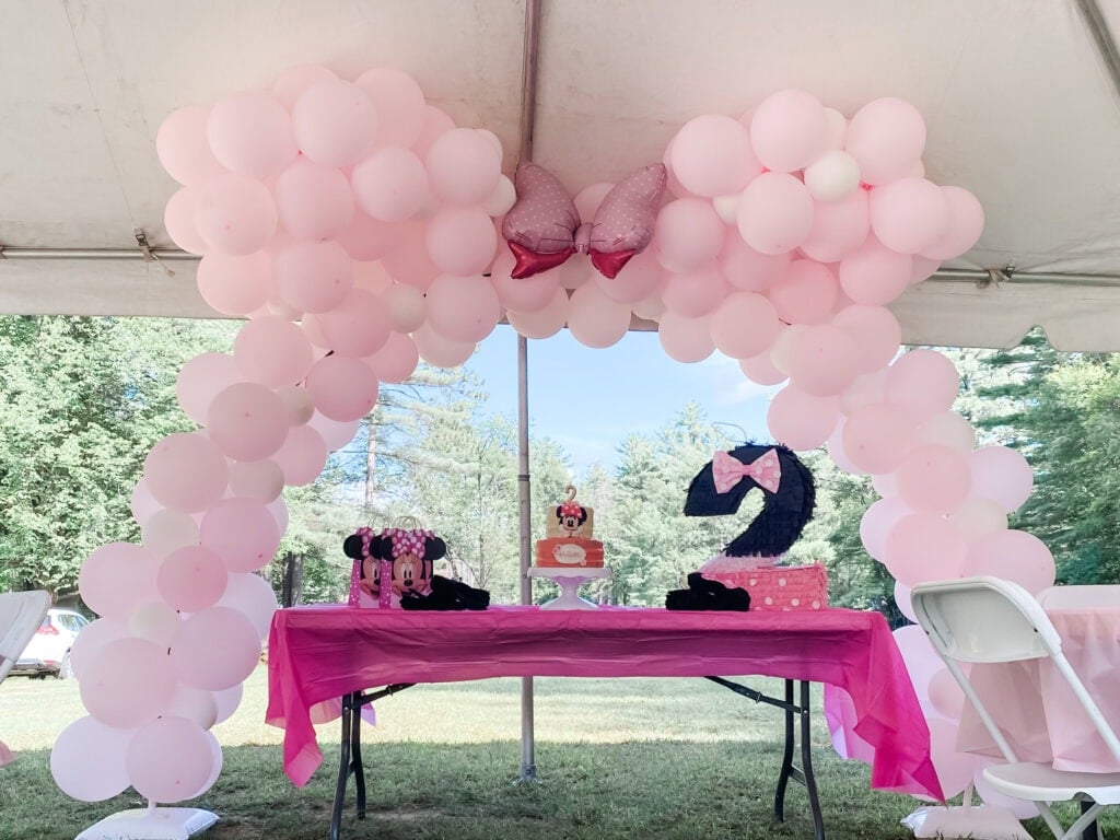 Minnie Mouse Birthday Party Ideas - Another Mommy Blogger, image size:1024x768