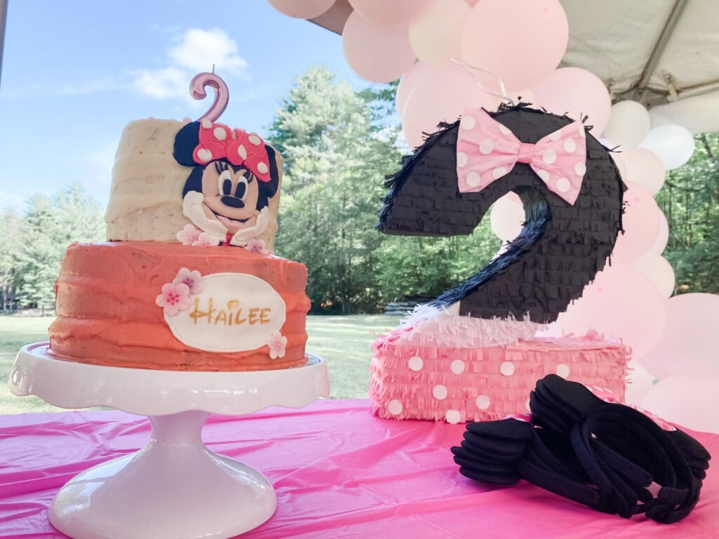 Minnie Mouse birthday cake