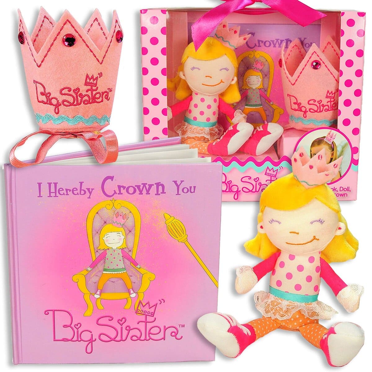 Big sister gift set from new baby