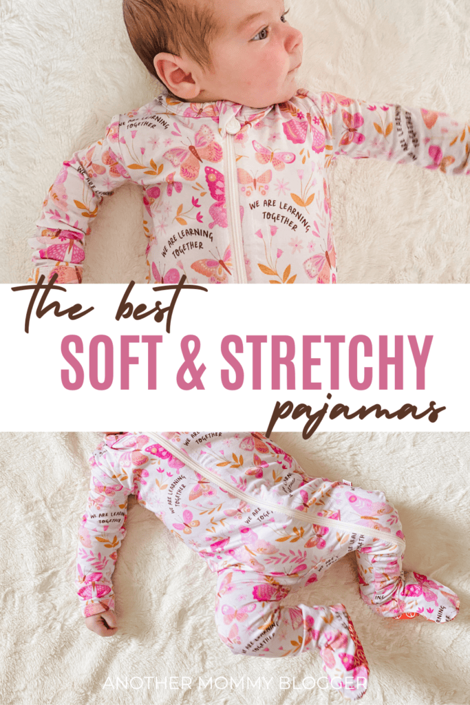Looking for the best soft and stretchy baby pajamas. Raising mama pajamas are made of bamboo and are gentle on baby’s skin.