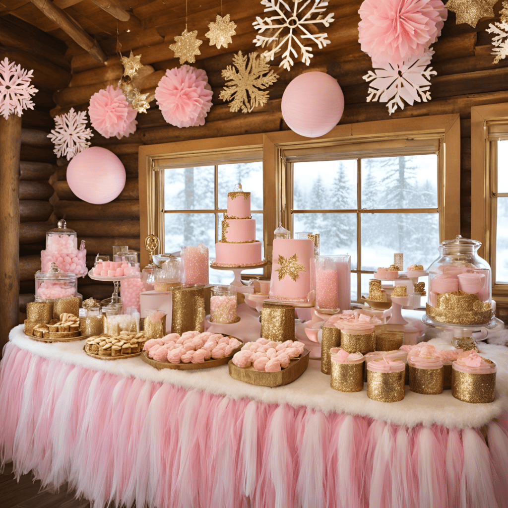 A little snowflake is on the way baby shower