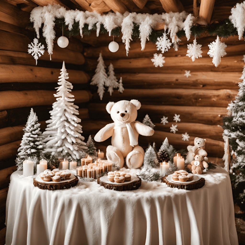 A little Bear is on the way baby shower