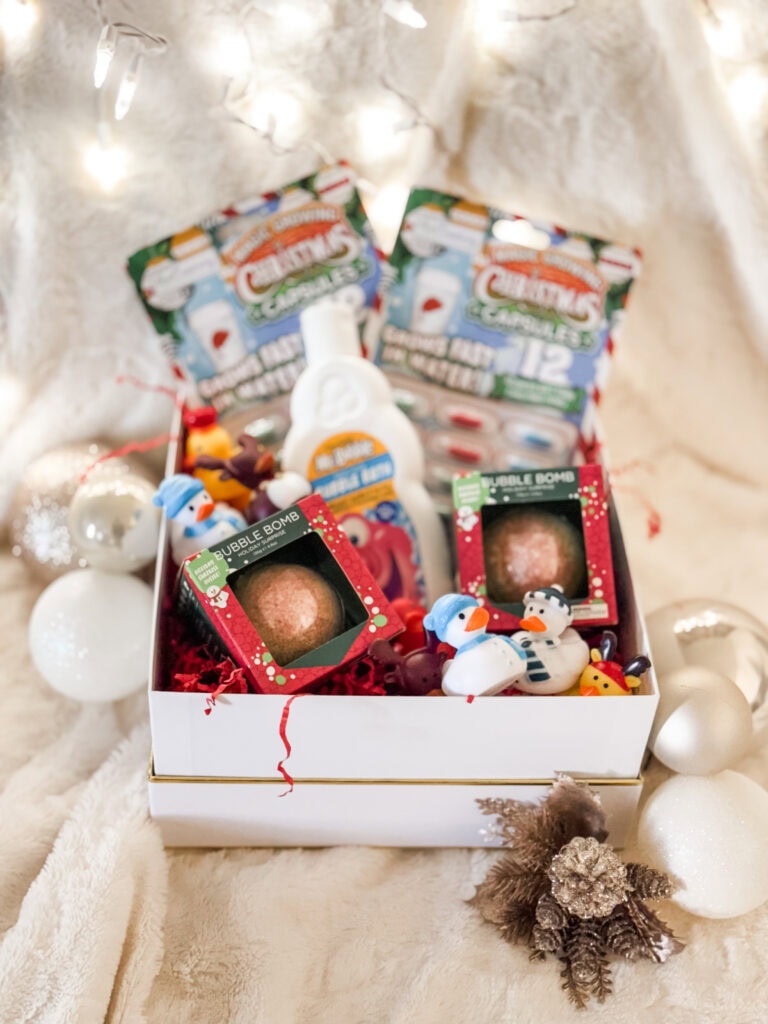 Christmas Eve bath time box