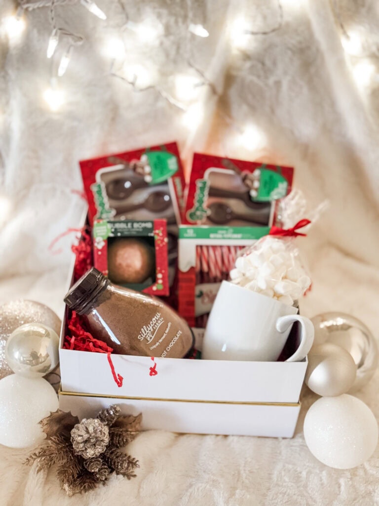 Hot cocoa Christmas Eve box