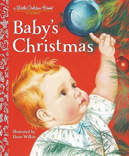 Baby’s first Christmas book for Christmas Eve box