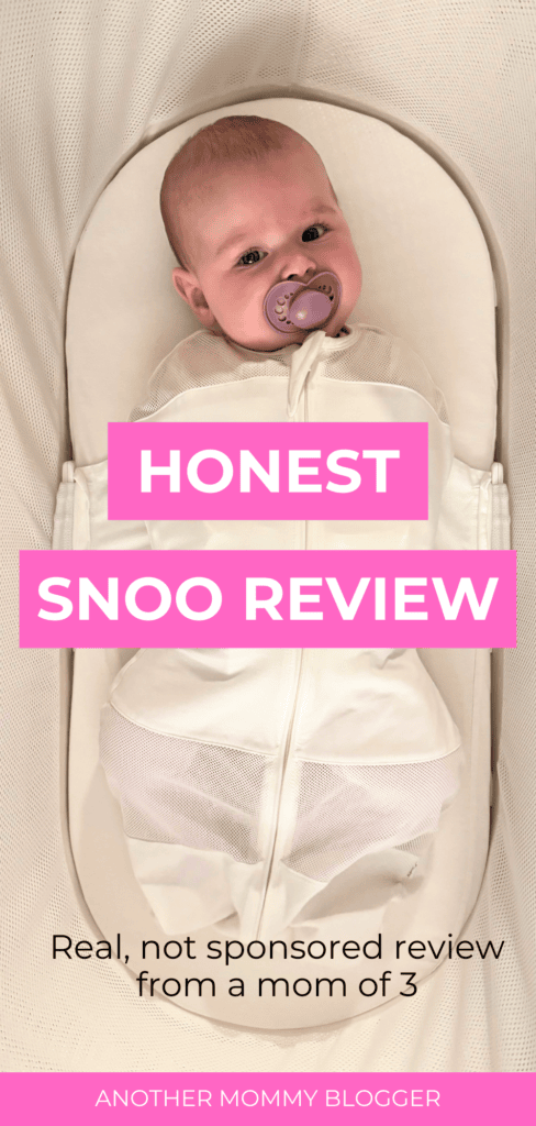Wondering if the SNOO bassinet is worth it? Read my real unsponsored SNOO bassinet review to decide if it’s right for your baby.