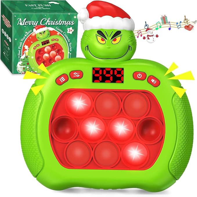 Grinch pop it game