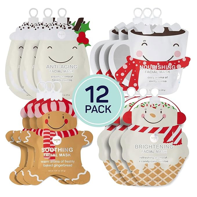 Christmas face masks