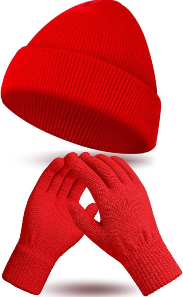 Hat and gloves