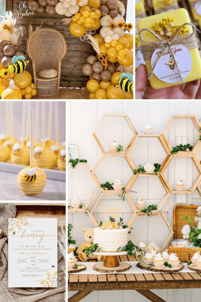 A little honey baby shower theme