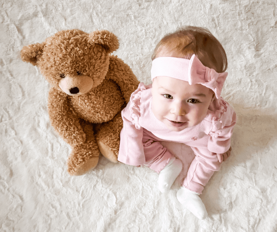 Teddy Bear Baby Photoshoot Ideas At Home