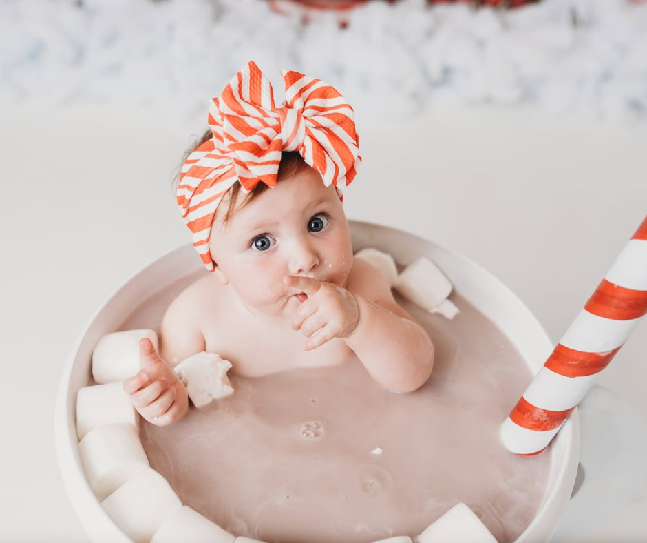 Baby’s first Christmas photo ideas