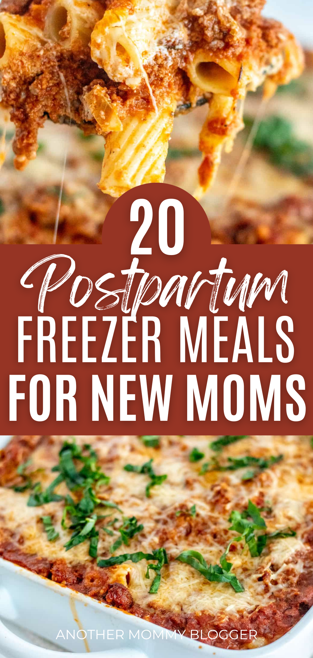 Easy postpartum freezer meals that actually reheat well, simple make ahead dinners and breakfasts for new moms, freezer meal prep ideas for after baby, healthy freezer meals, dump and go meals, easy casseroles soups and crockpot meals to stock your freezer before baby arrives.