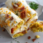 Low carb breakfast burritos for gestational diabetes.